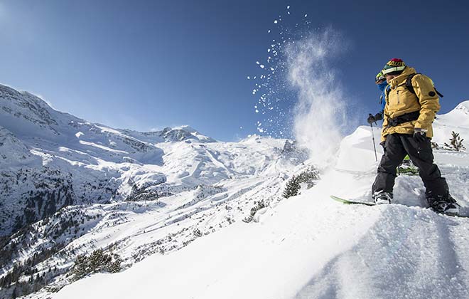 Skifahren Hintertux Mayrhofen Zillertal Fügen Tirol Österreich